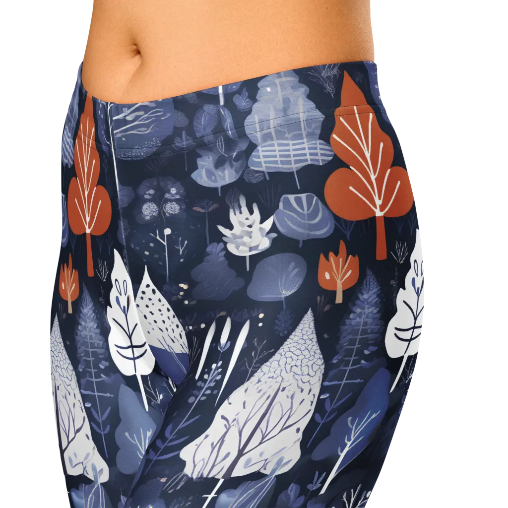 Midnight Canopy on Capri Leggings — Print file