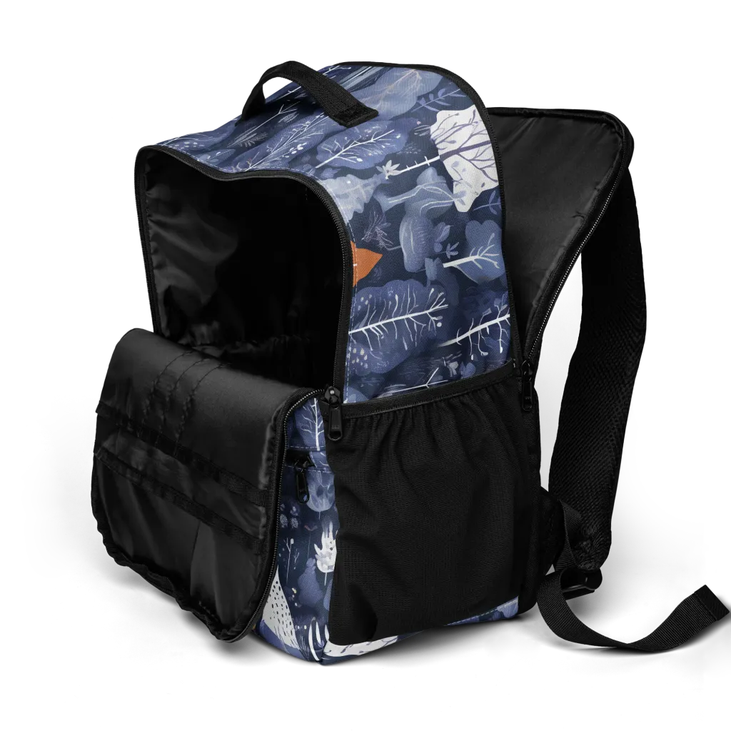 Midnight Canopy on Utility Backpack — Top print