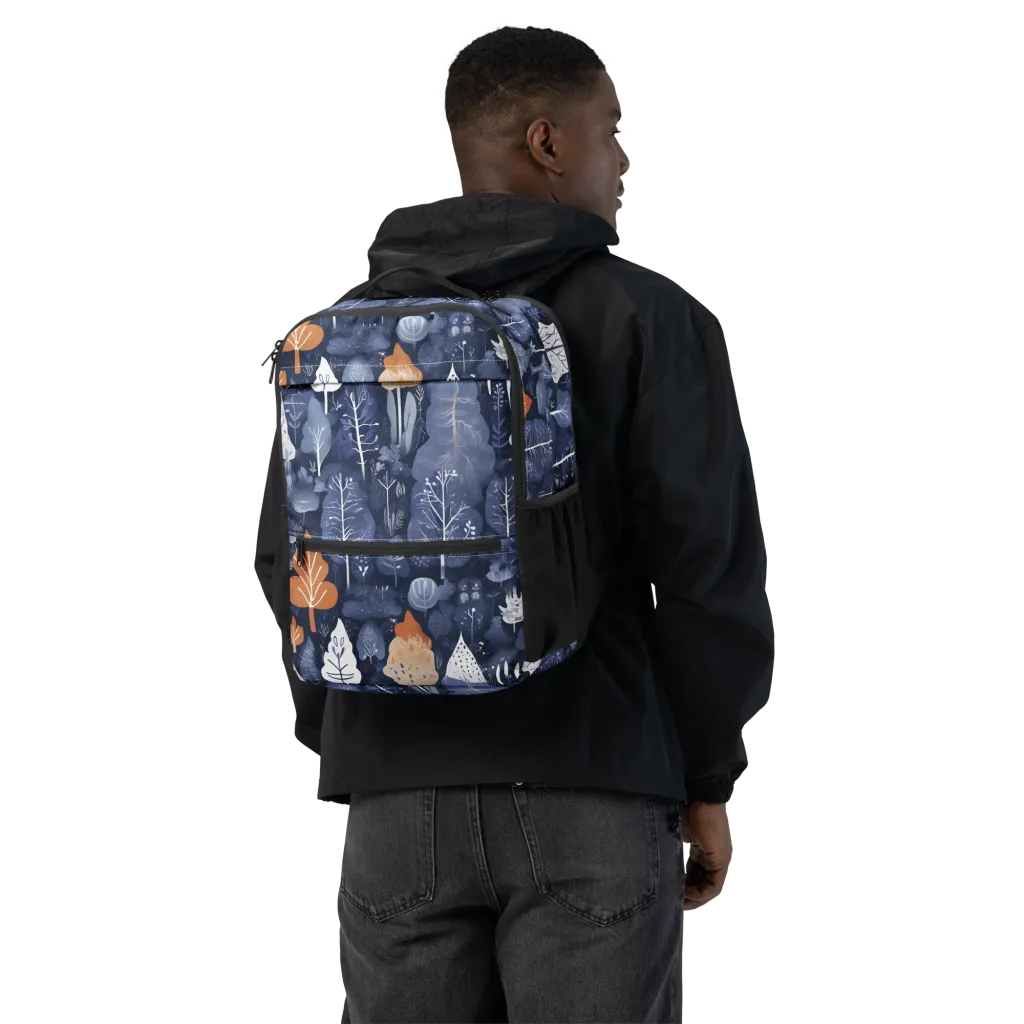 Midnight Canopy on Utility Backpack — Back