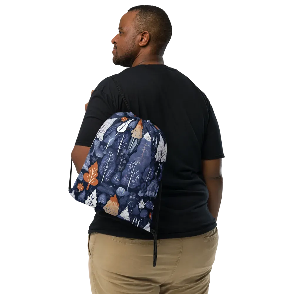 Midnight Canopy on Drawstring Bag — Print file