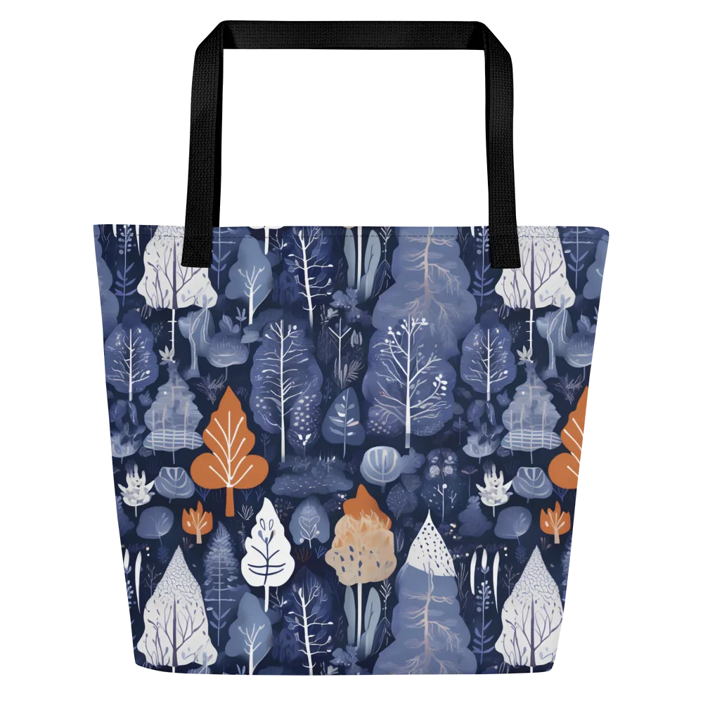 Midnight Canopy on Large Tote Bag W/ Pocket — Front