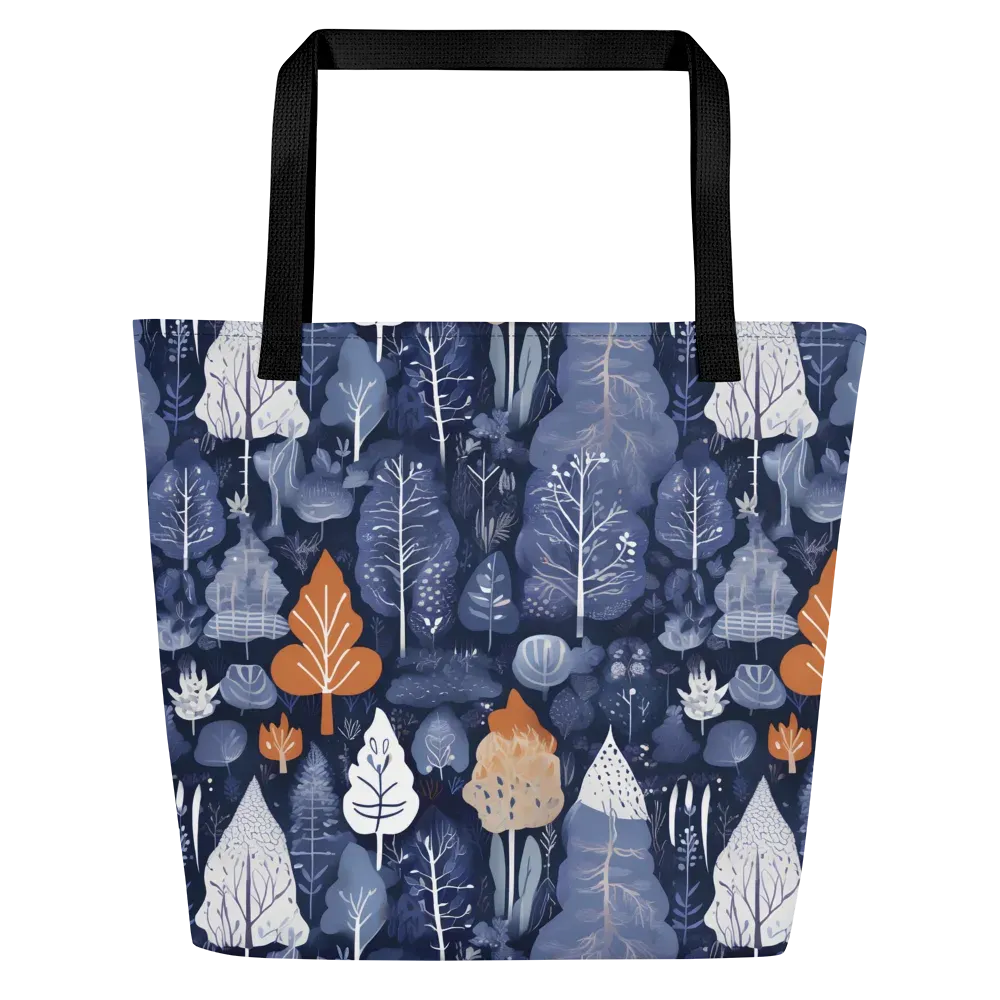 Midnight Canopy on Large Tote Bag W/ Pocket — Front
