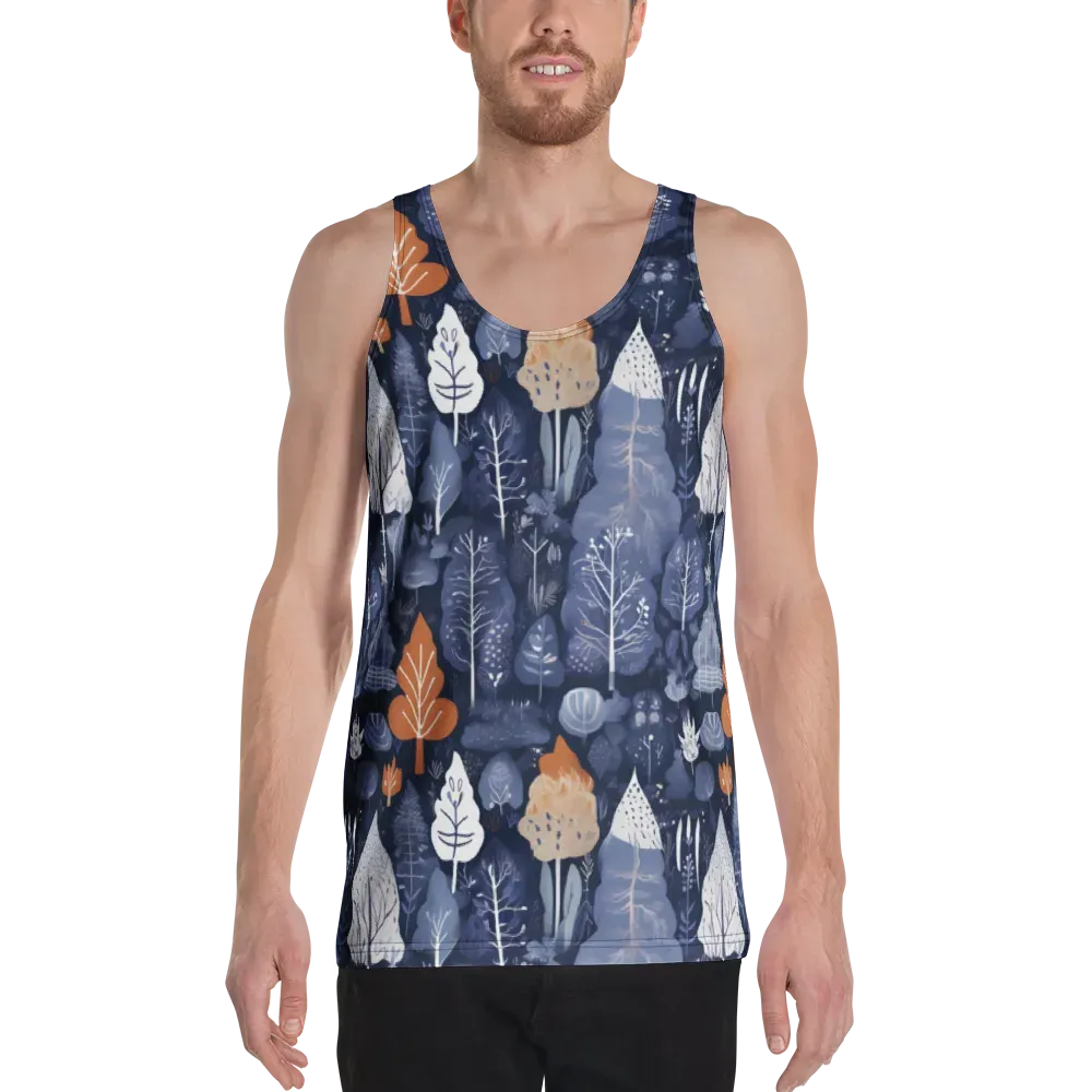 Midnight Canopy on Men's Tank Top — Front