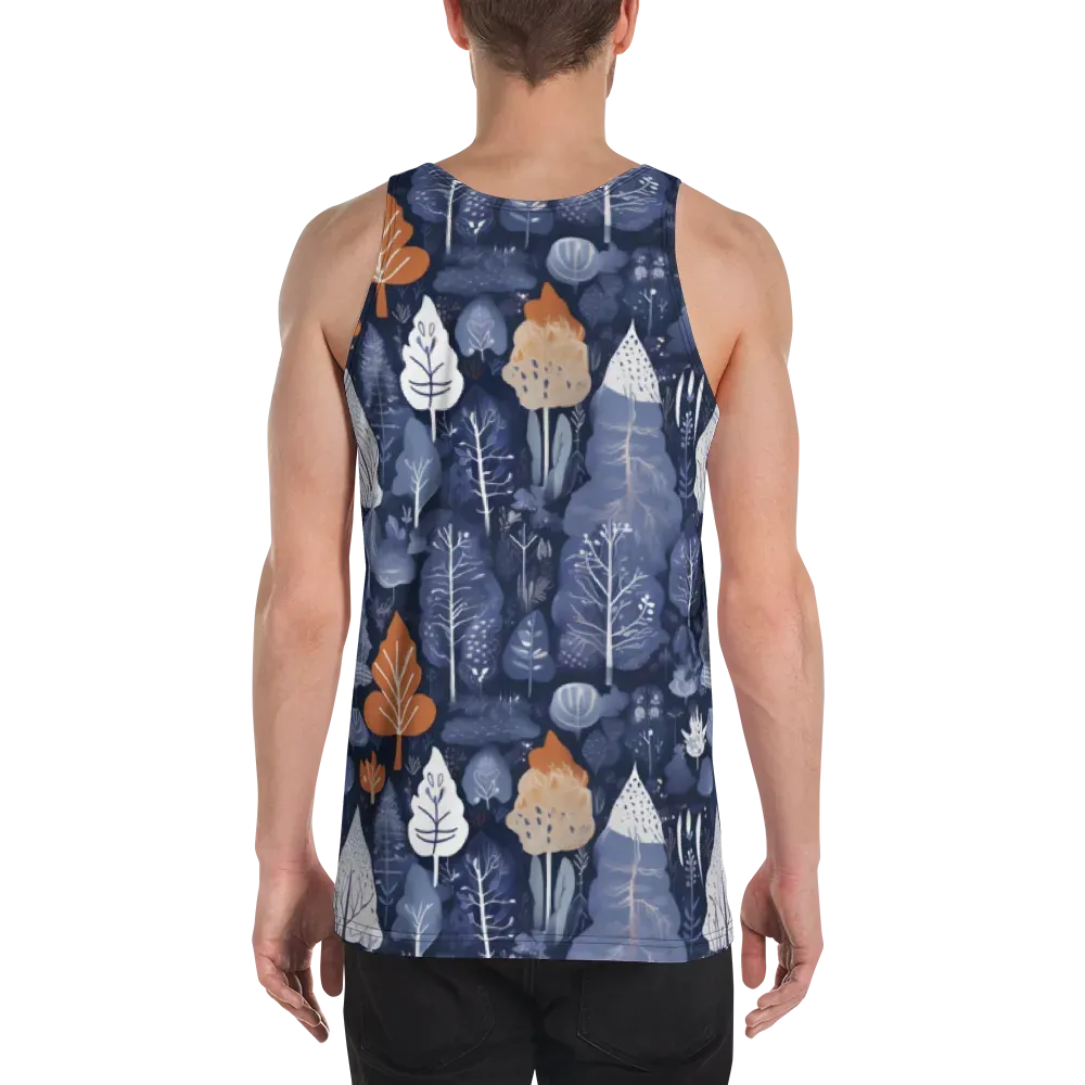 Midnight Canopy on Men's Tank Top — Back