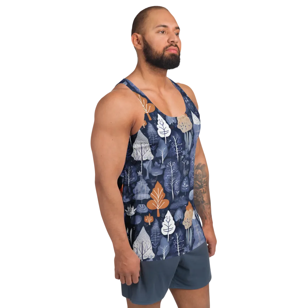 Midnight Canopy on Men's Tank Top — Front print