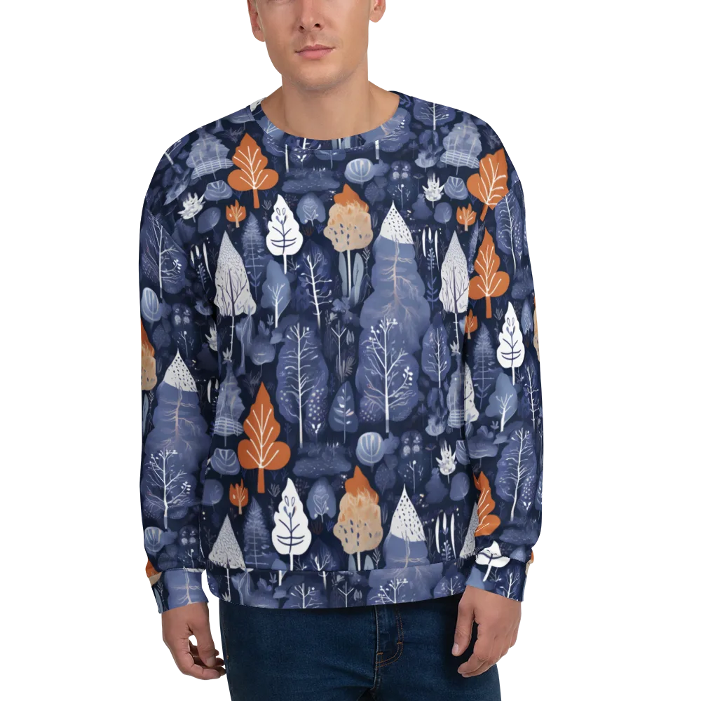 Midnight Canopy on Sweatshirt — Front