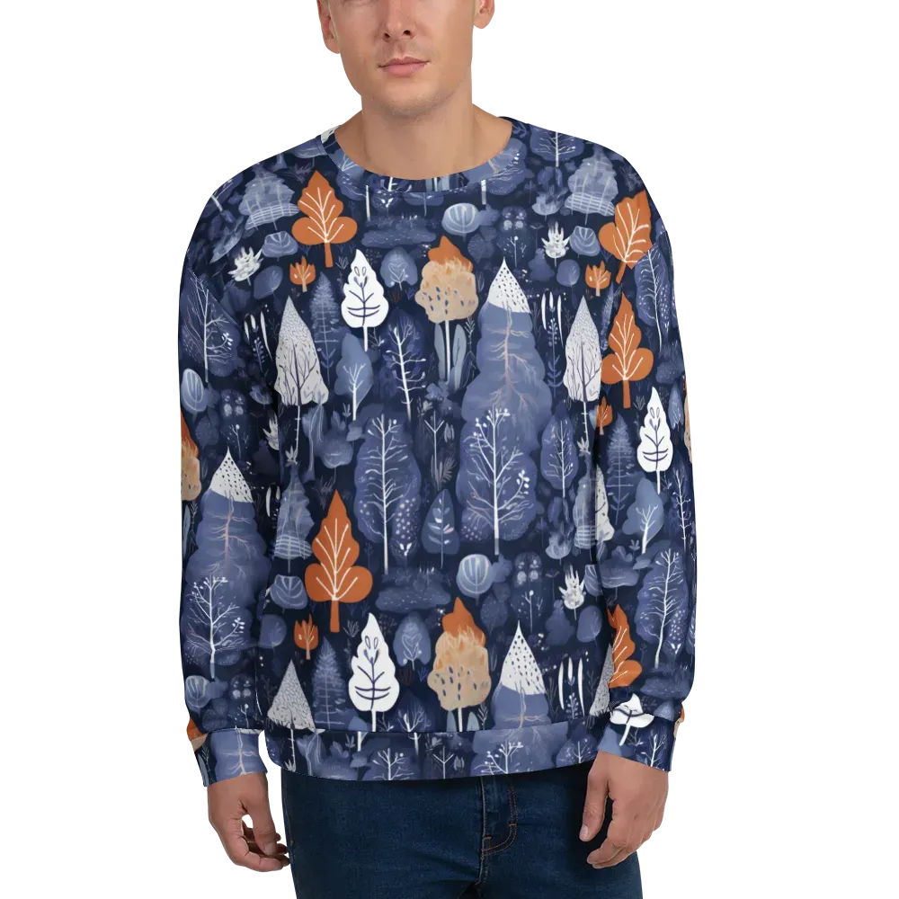 Midnight Canopy on Sweatshirt — Front