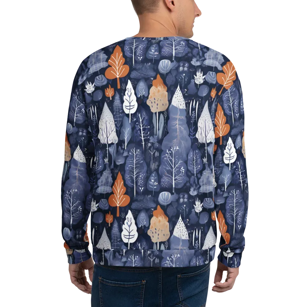 Midnight Canopy on Sweatshirt — Back