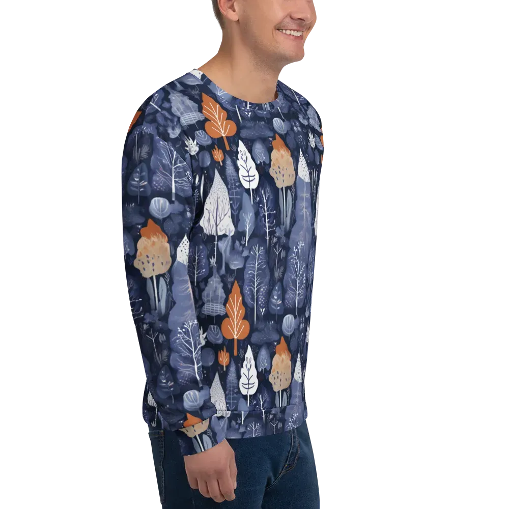 Midnight Canopy on Sweatshirt — Right Front