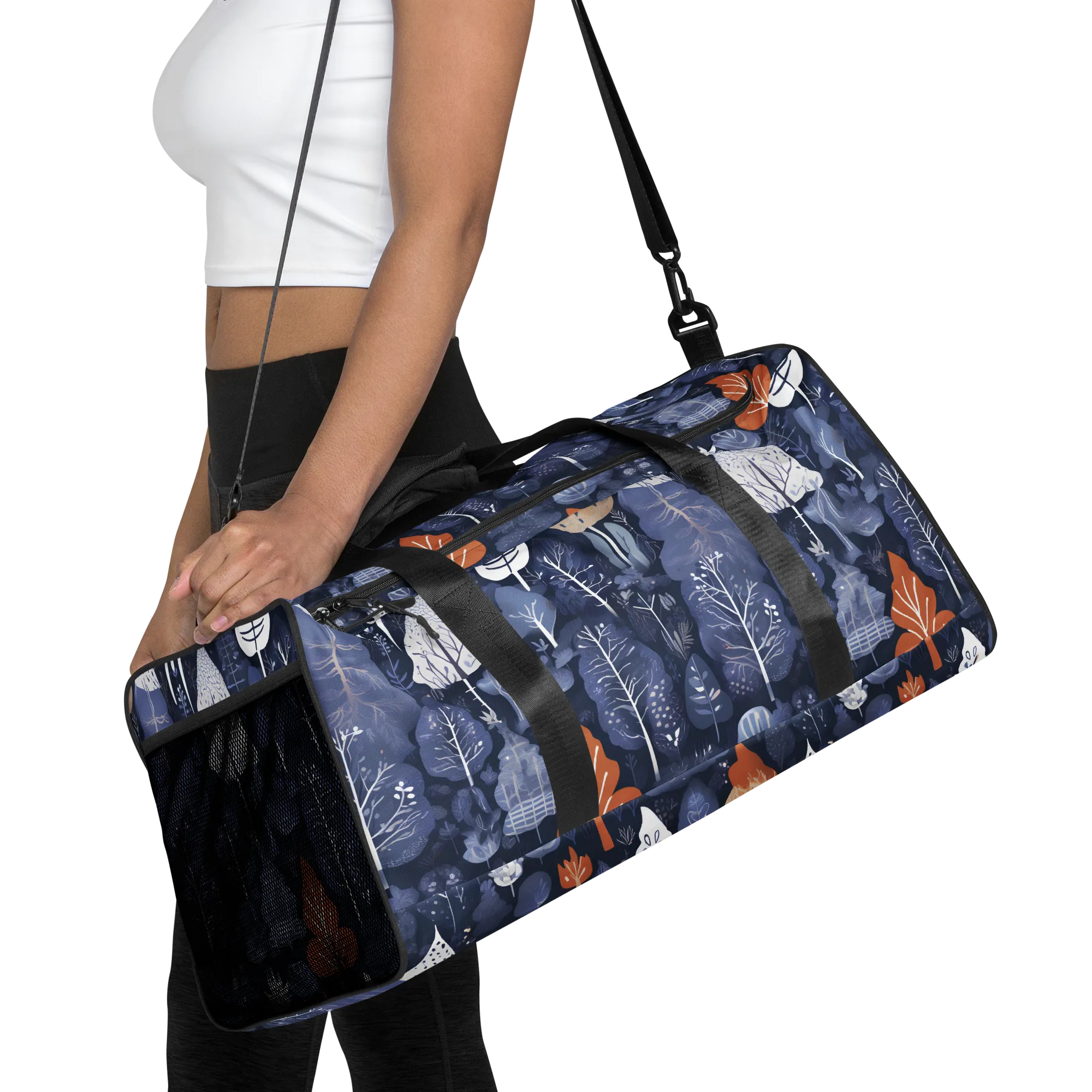 Midnight Canopy on Duffle Bag — Front