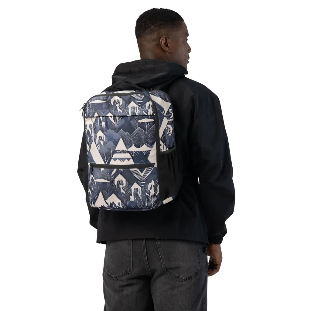 Nocturne Botanica on Utility Backpack — Back