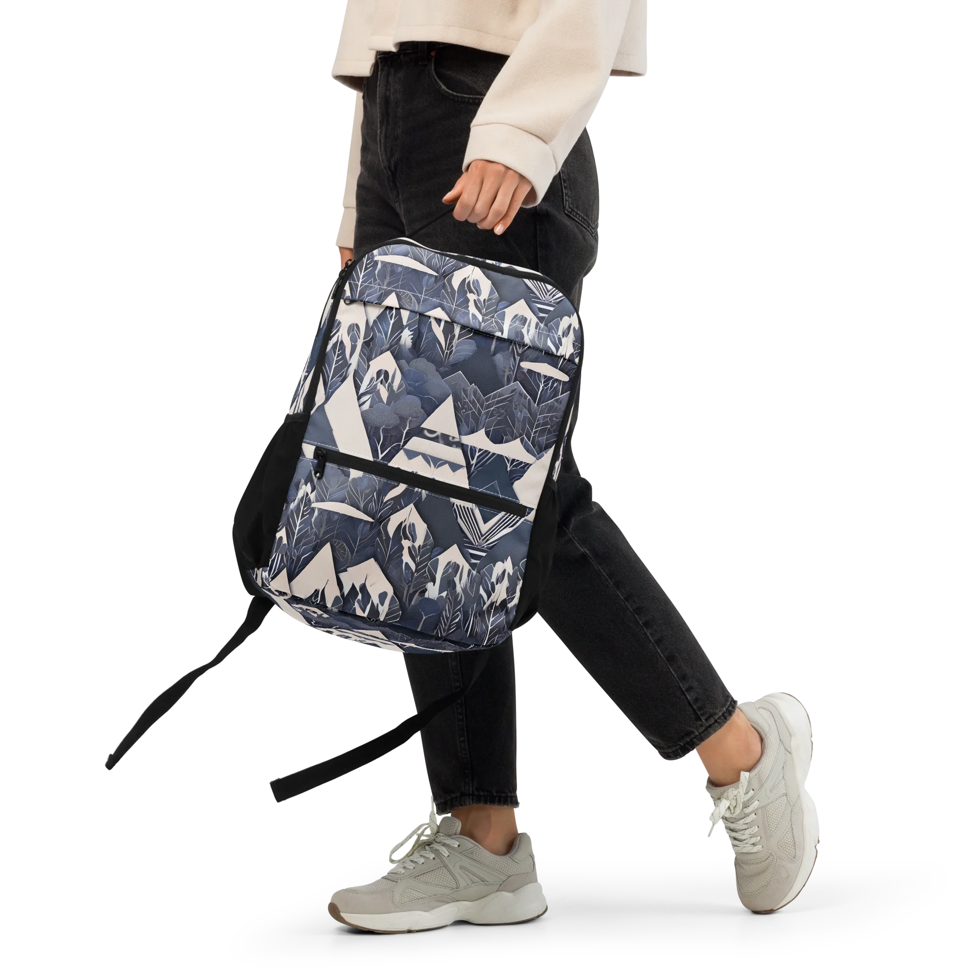 Nocturne Botanica on Utility Backpack — Front 2