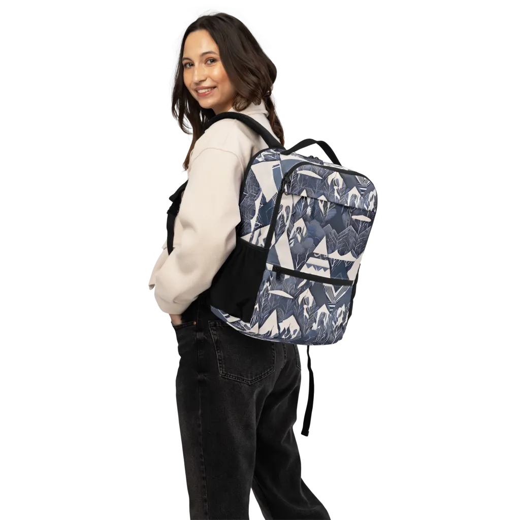 Nocturne Botanica on Utility Backpack — Top print