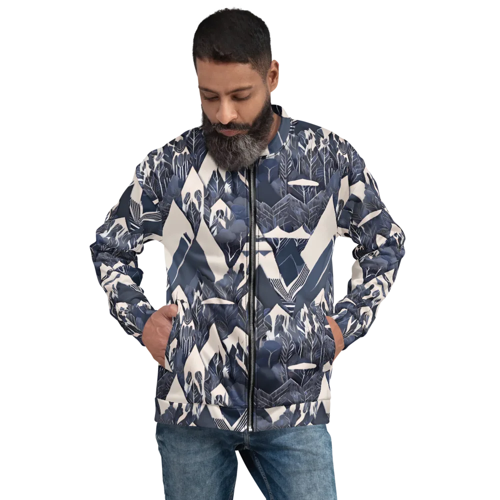 Nocturne Botanica on Bomber Jacket — Back print