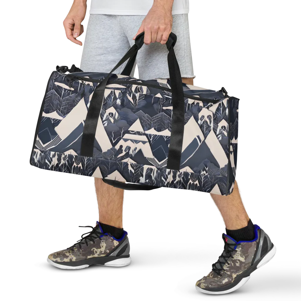 Nocturne Botanica on Duffle Bag — Front print