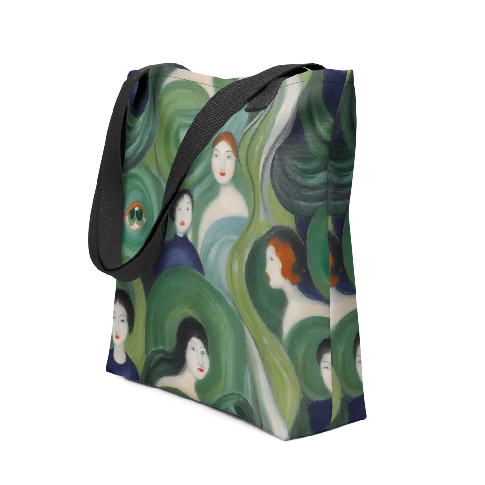 Emerald Reverie on Tote Bag — Print file