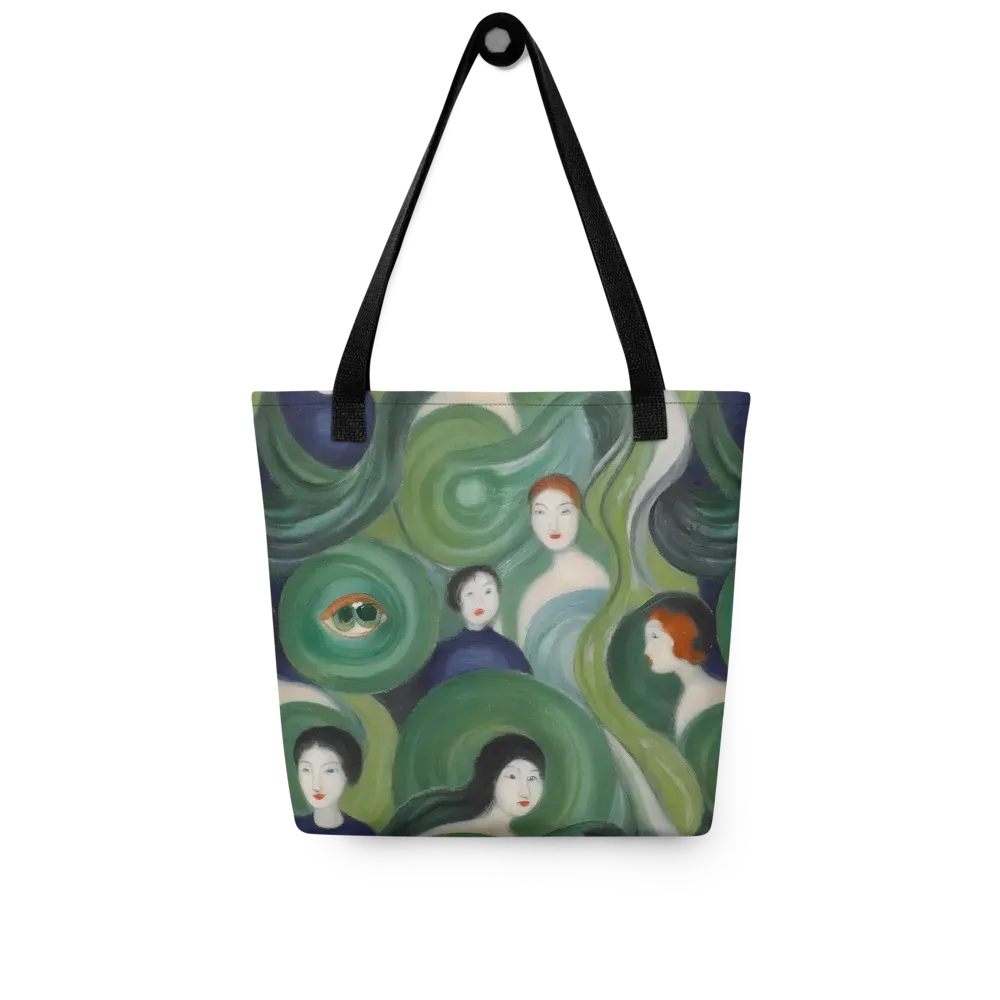 Emerald Reverie on Tote Bag — Front