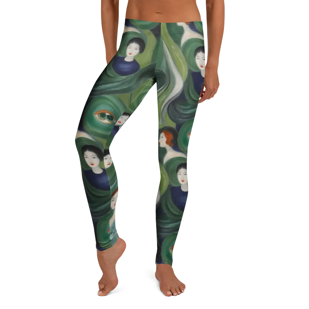 Emerald Reverie on Leggings — Print file