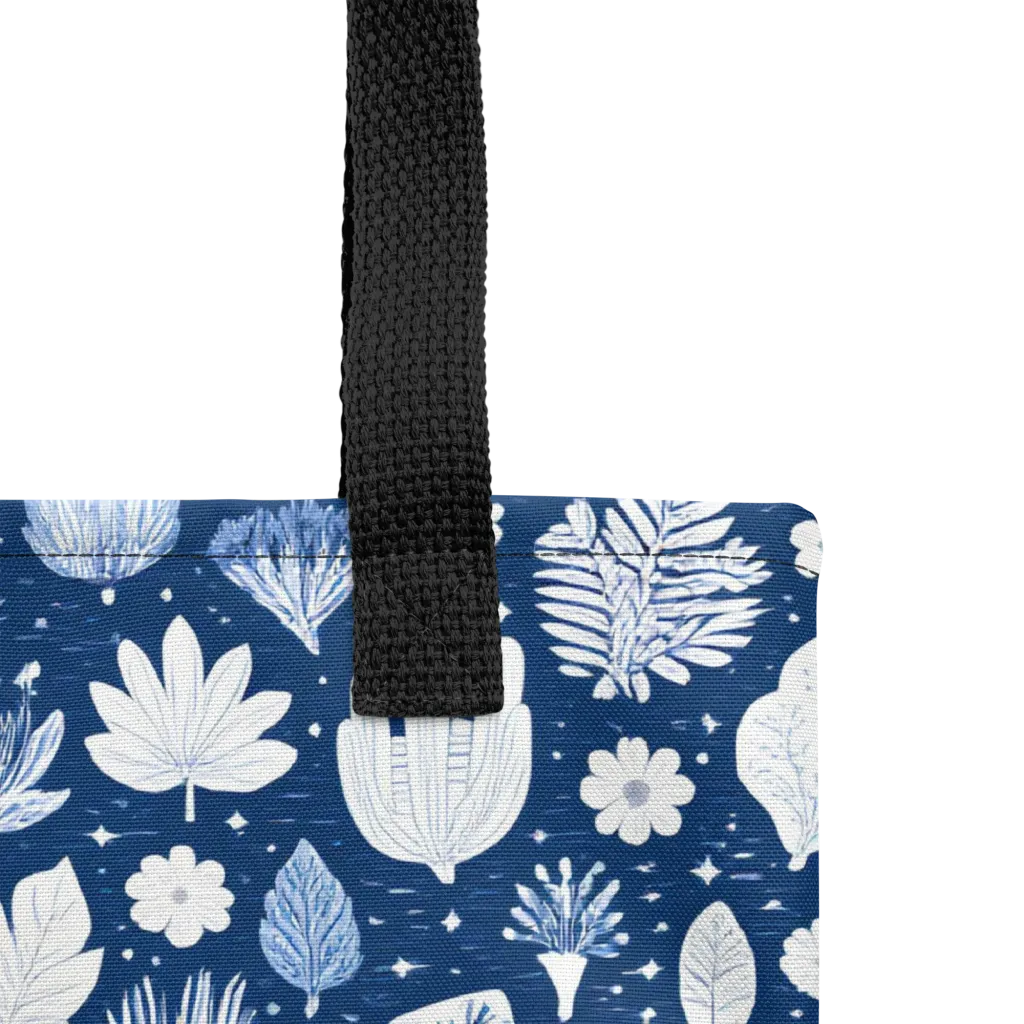 Indigo Herbarium on Tote Bag — Product details