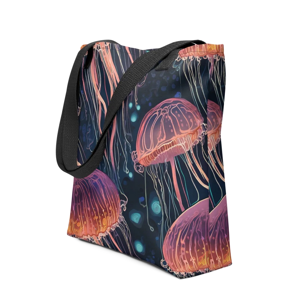 Jellyfish Nocturne on Tote Bag — Print file