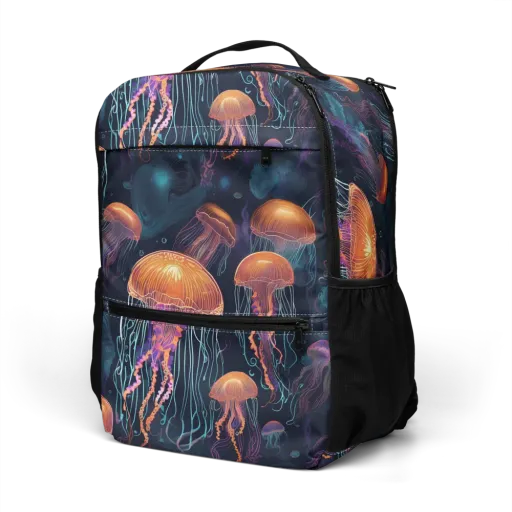 Jellyfish Reverie on a Utility Backpack