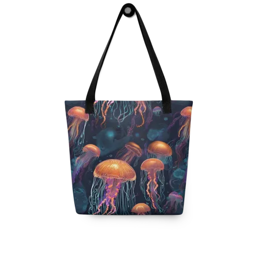Jellyfish Reverie on a Tote Bag
