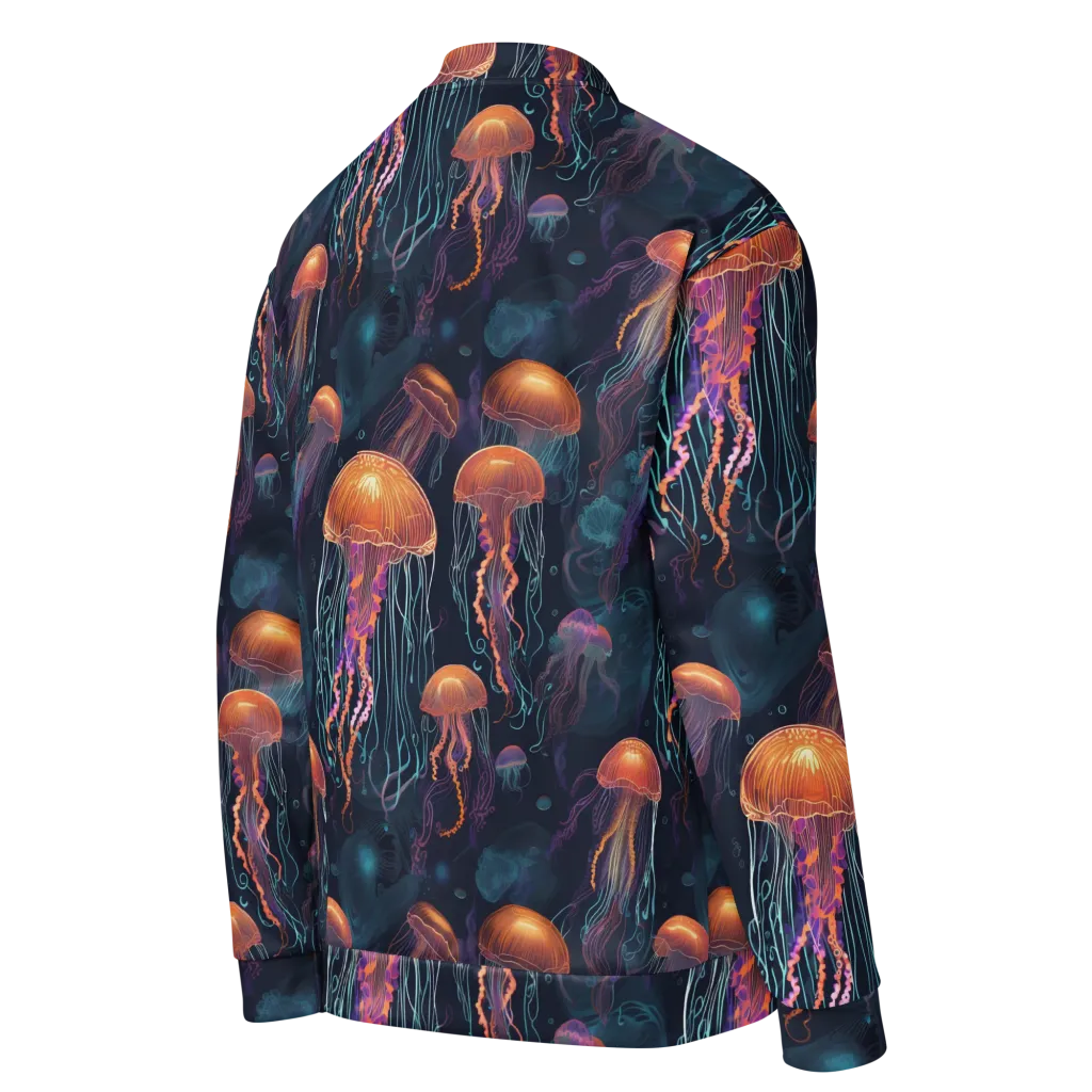Jellyfish Reverie on Bomber Jacket — Details