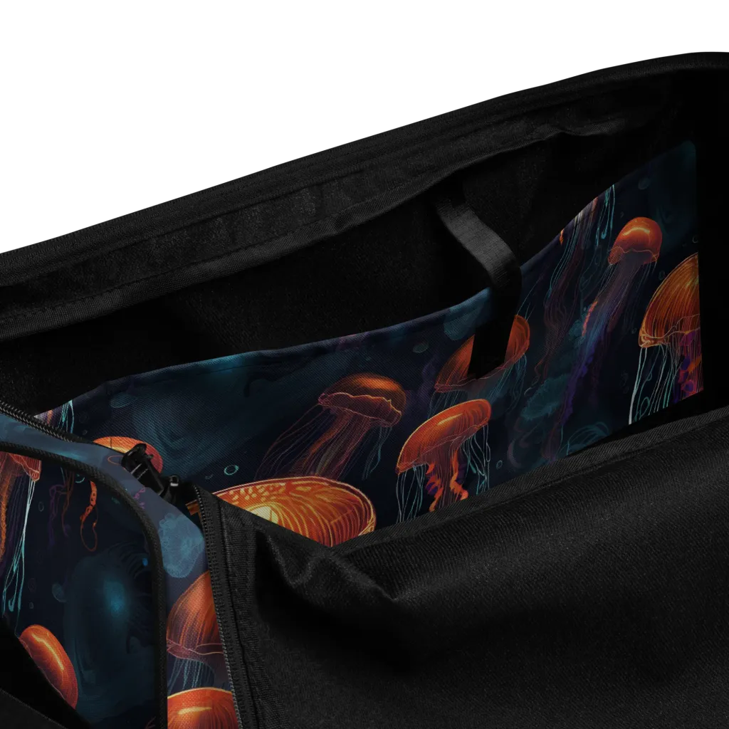 Jellyfish Reverie on Duffle Bag — Product details