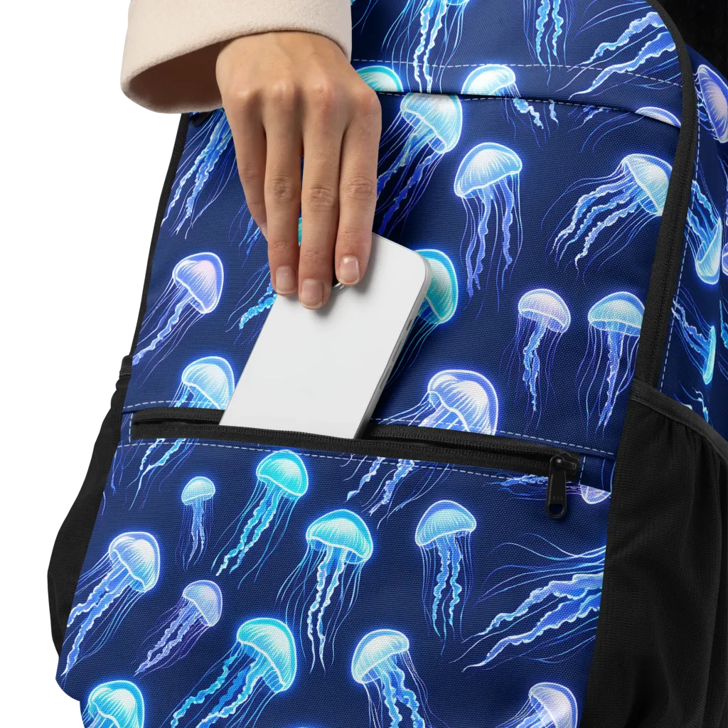 Electric Jellyfish on Utility Backpack — Product details