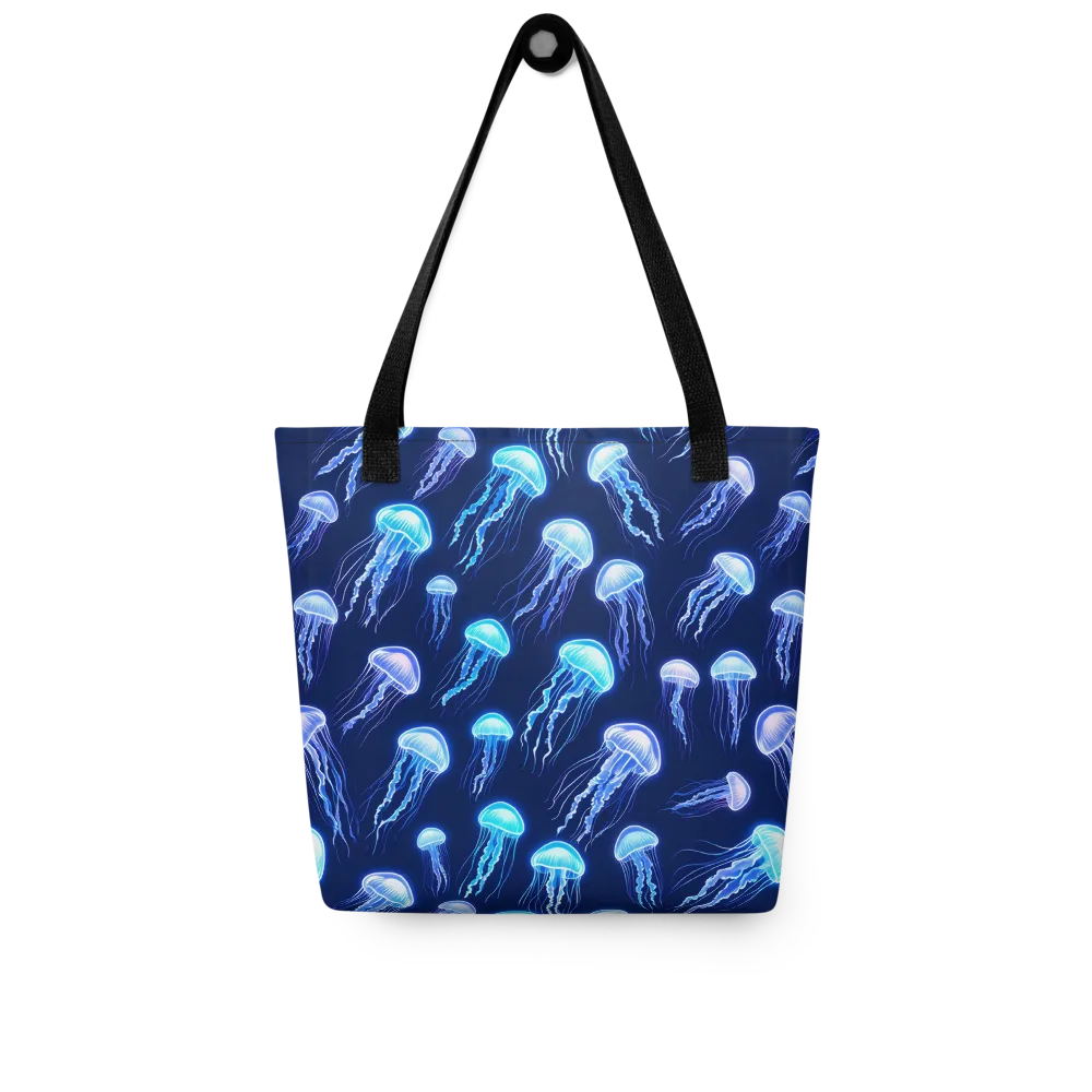 Electric Jellyfish on Tote Bag — Front