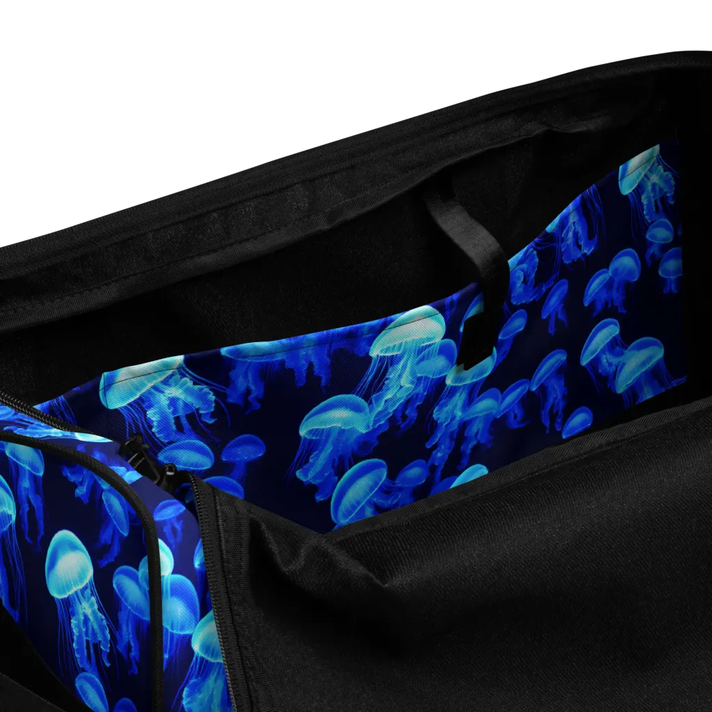 Azure Bloom on Duffle Bag — Product details