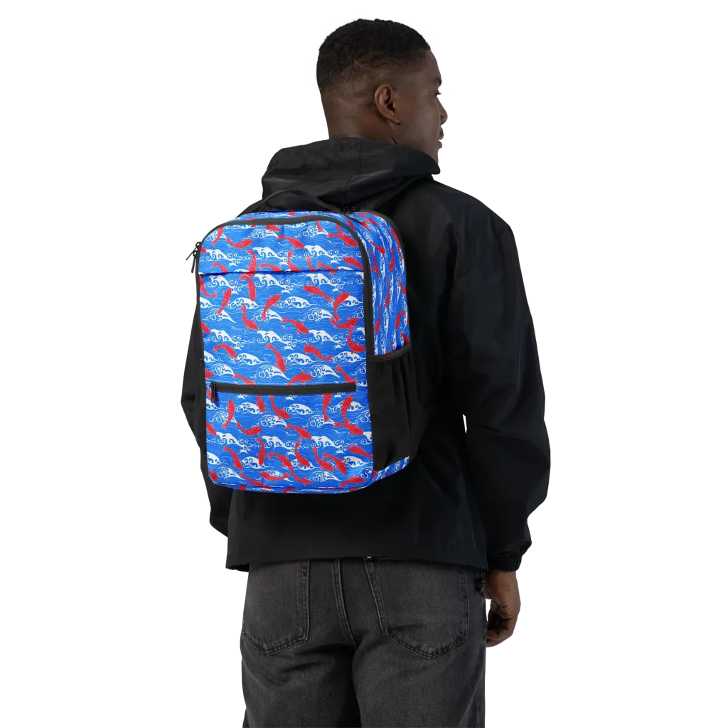 Crimson Tide on Utility Backpack — Back