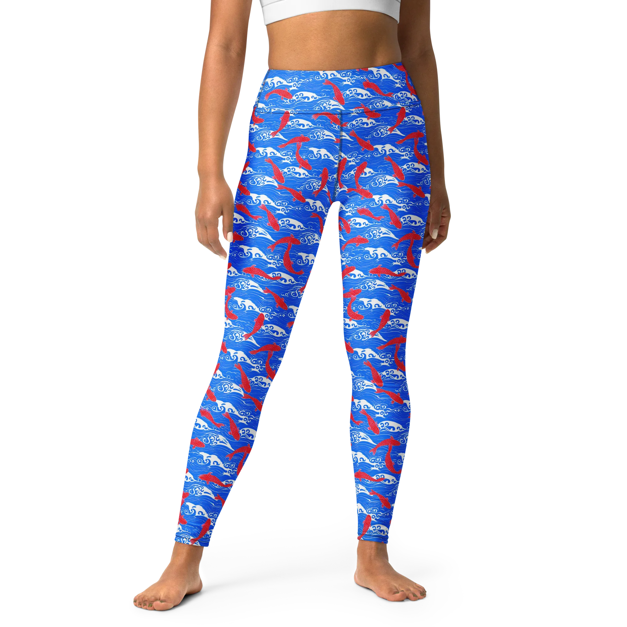 Crimson Tide on Yoga Leggings — Print file