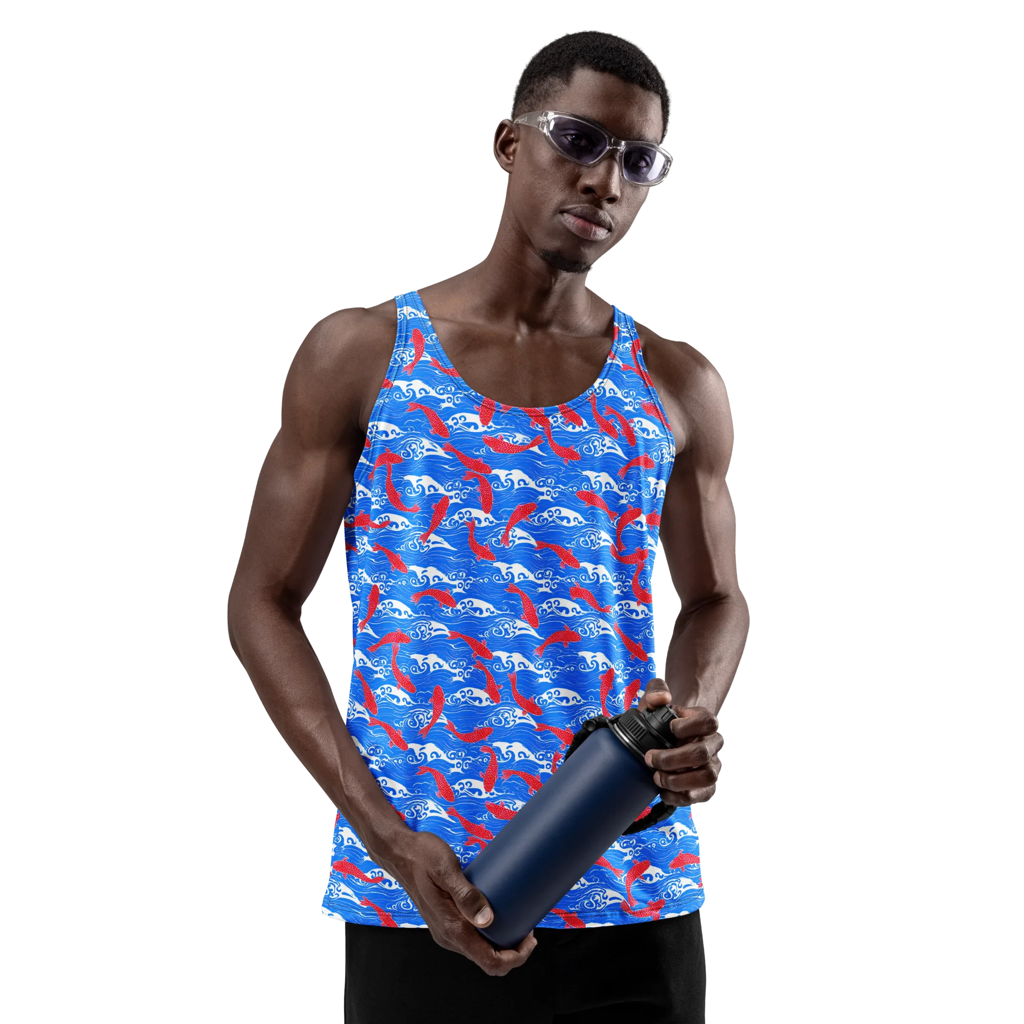 Crimson Tide on Men's Tank Top — Front print