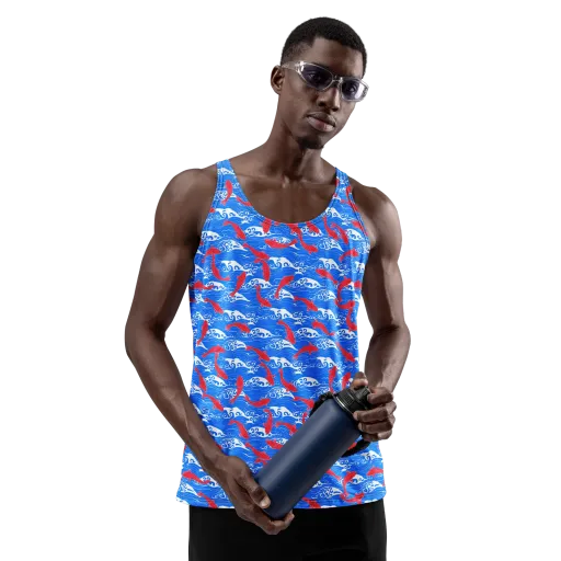 Crimson Tide on a Men's Tank Top