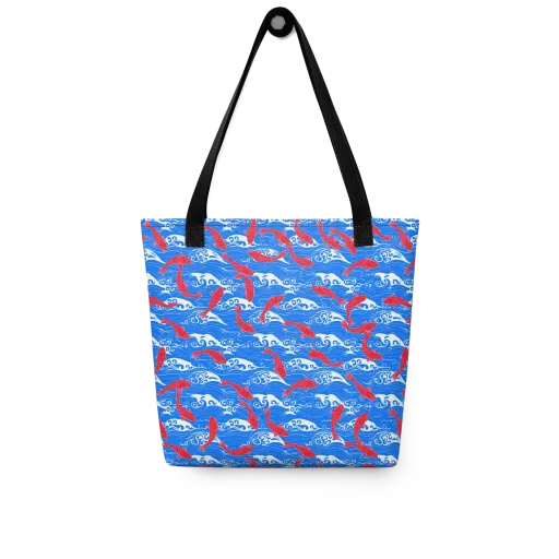 Crimson Tide on a Tote Bag