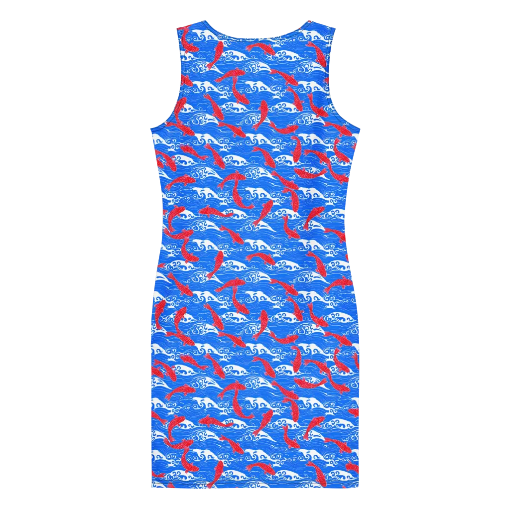 Crimson Tide on Bodycon Dress — Print file