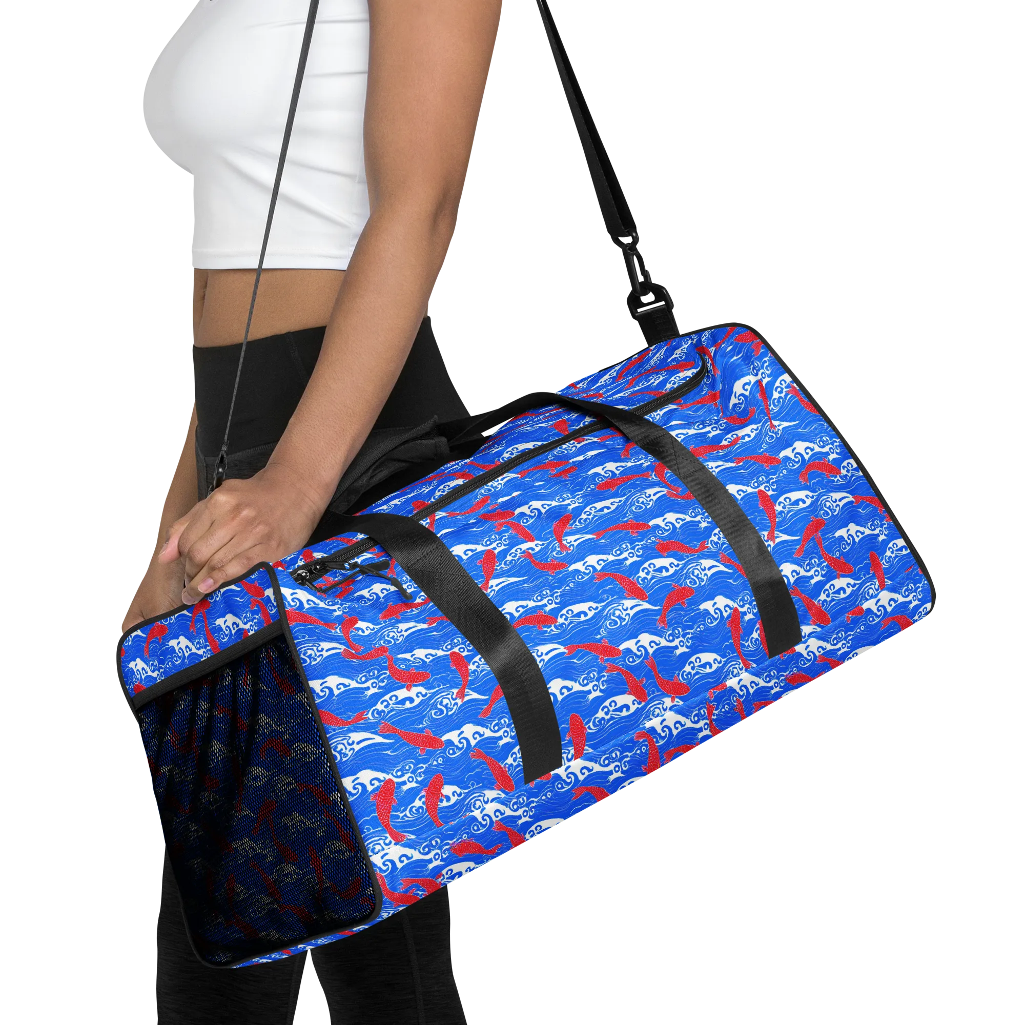 Crimson Tide on Duffle Bag — Front