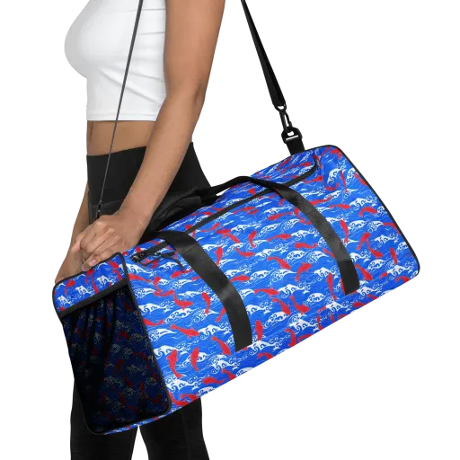Crimson Tide on a Duffle Bag