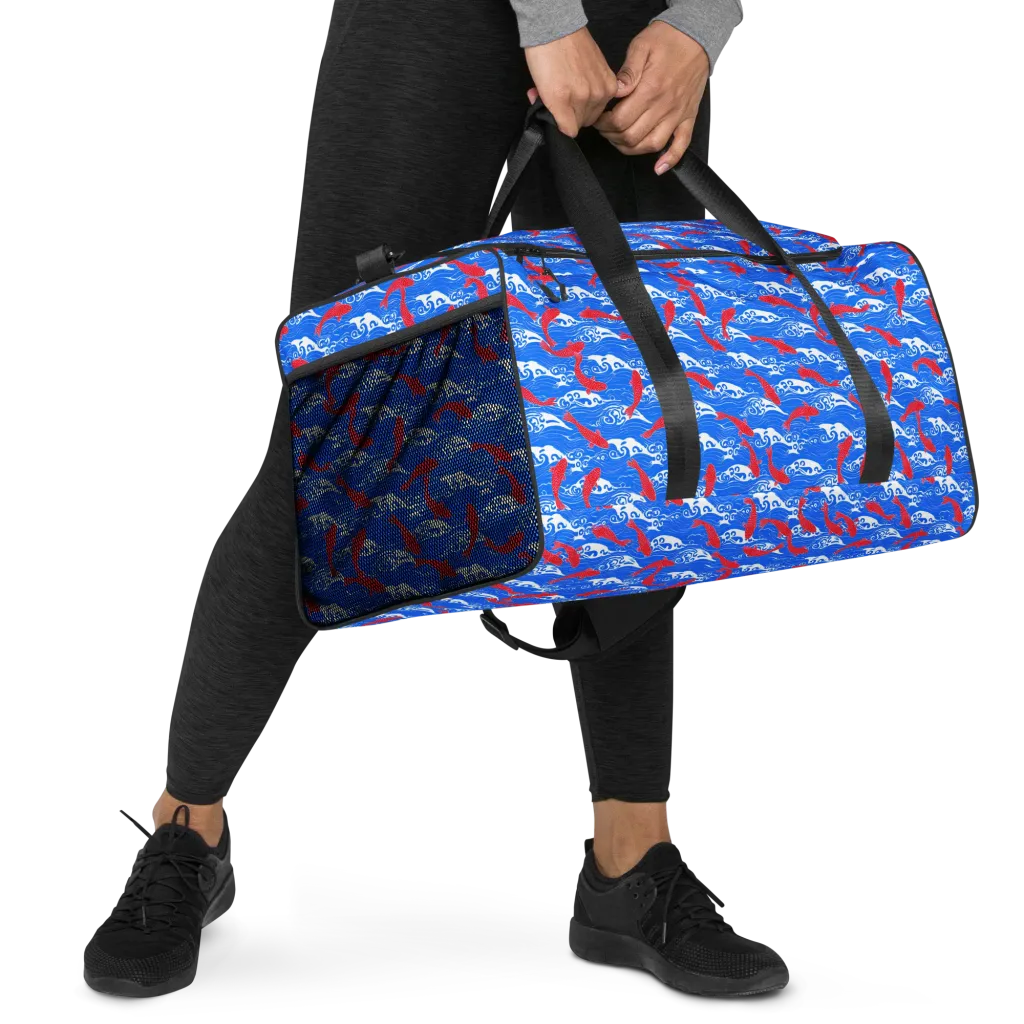 Crimson Tide on Duffle Bag — Right Front