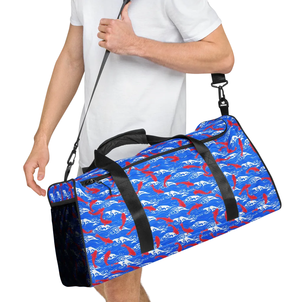 Crimson Tide on Duffle Bag — Front print
