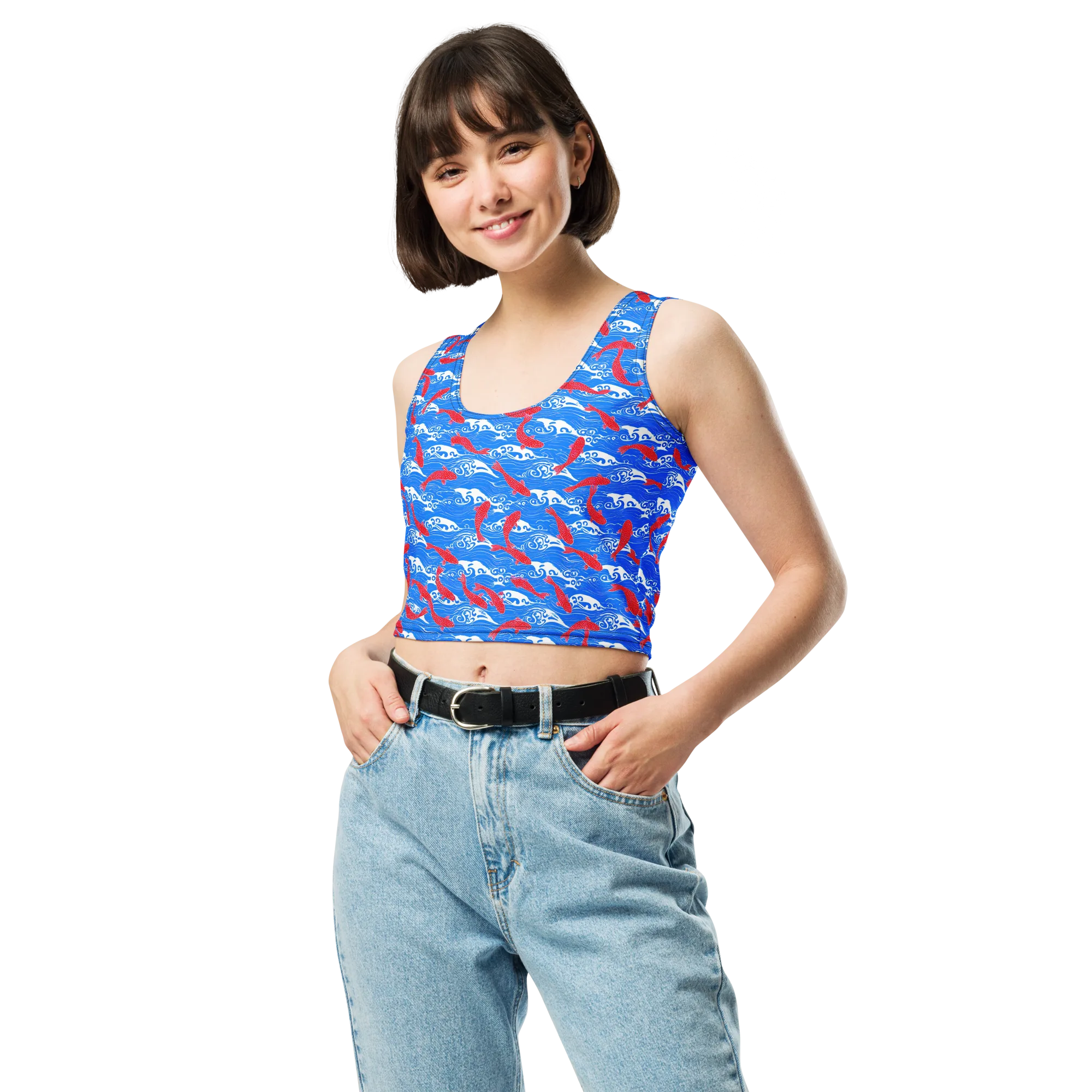 Crimson Tide on Crop Top — Print file