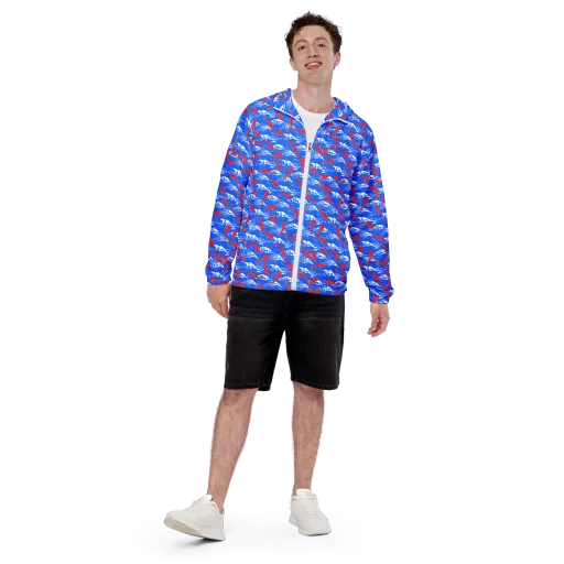 Crimson Tide on a Men's Windbreaker