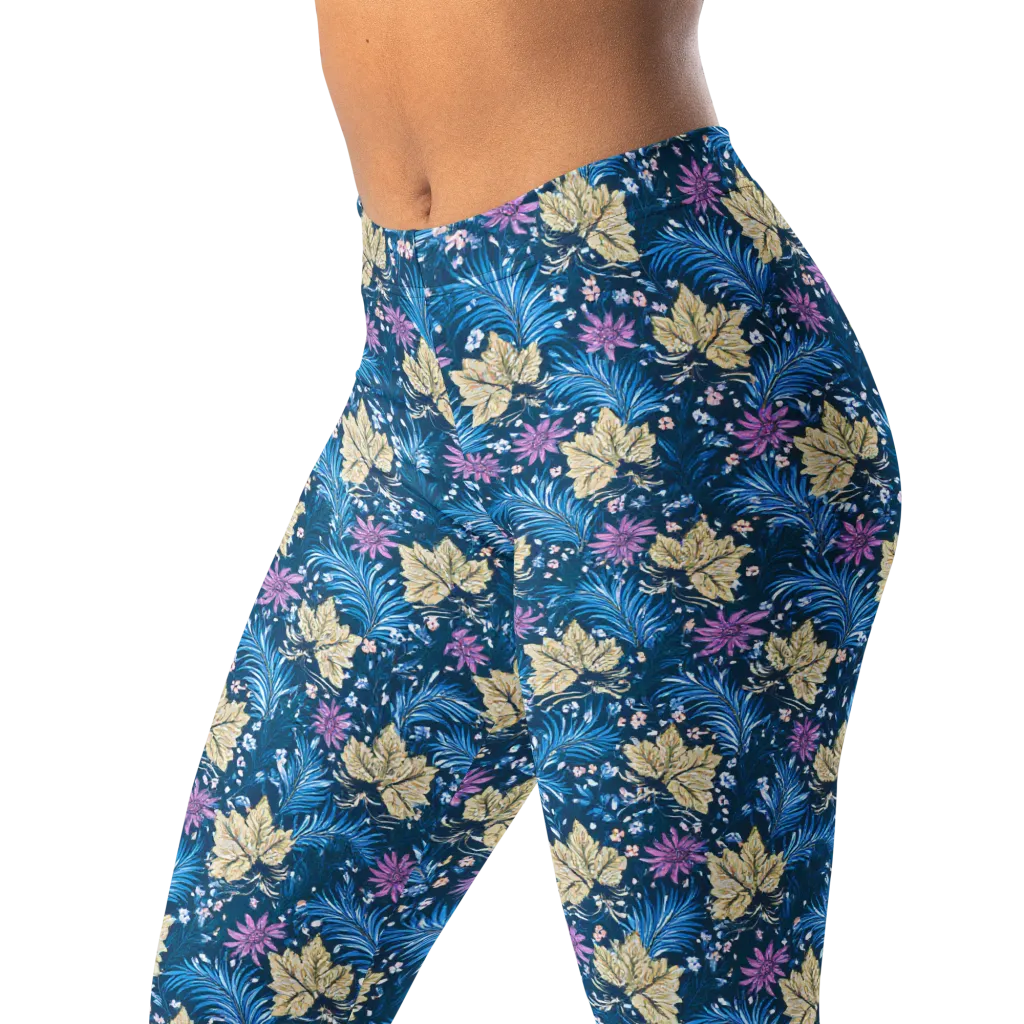 Midnight Meadow on Leggings — Print file