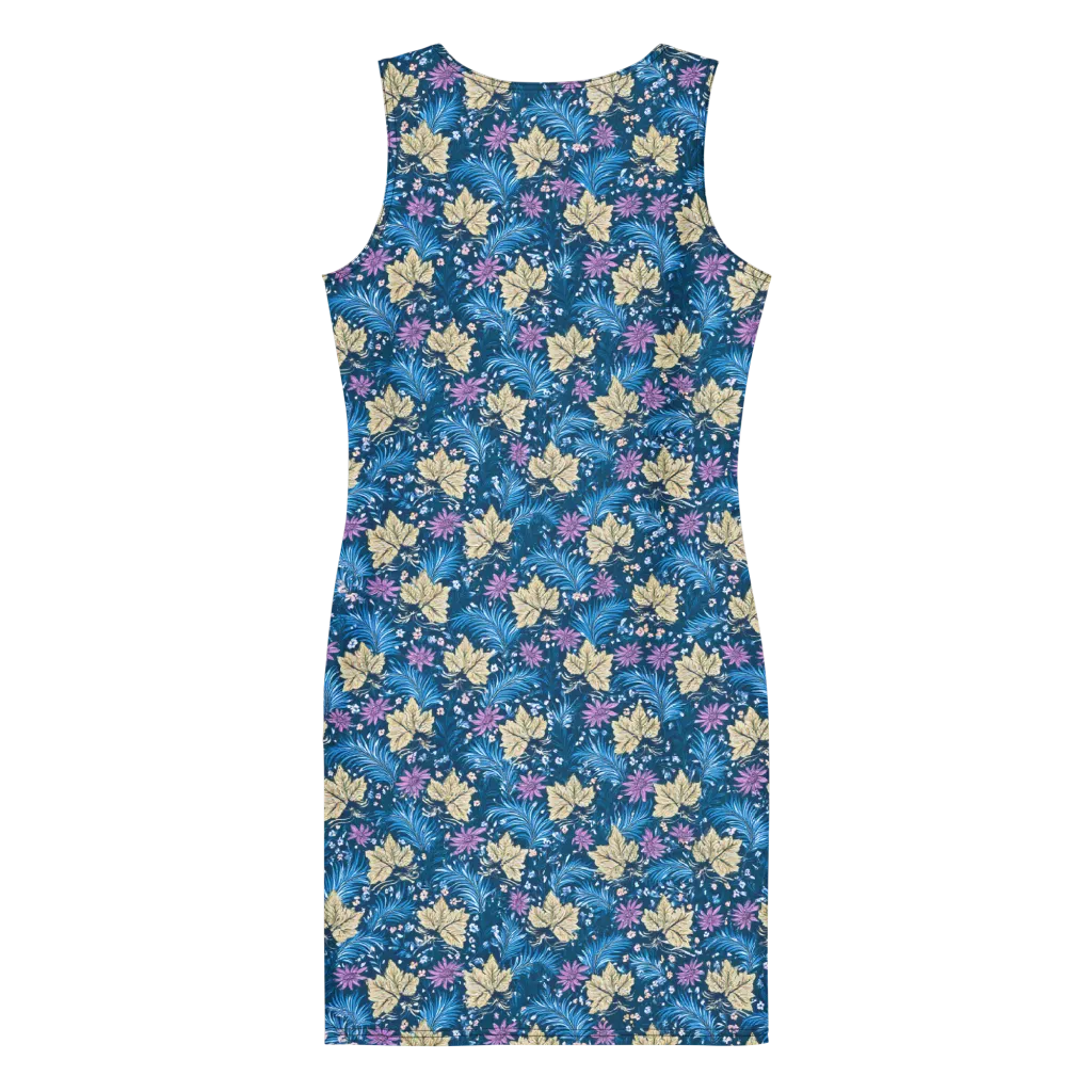 Midnight Meadow on Bodycon Dress — Print file