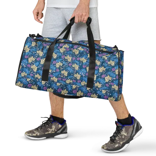 Midnight Meadow on a Duffle Bag