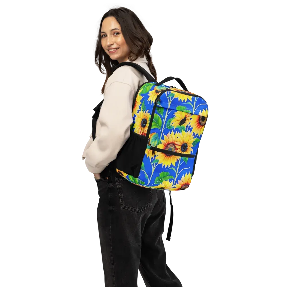Sunlit Canopy on Utility Backpack — Bottom print