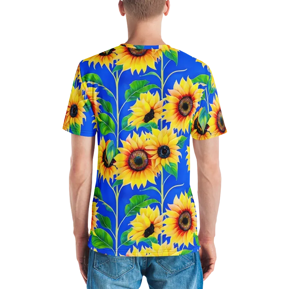 Sunlit Canopy on Men's Crew Neck T-Shirt — Back