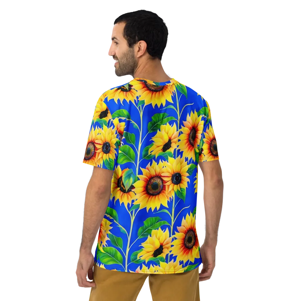 Sunlit Canopy on Men's Crew Neck T-Shirt — Back print