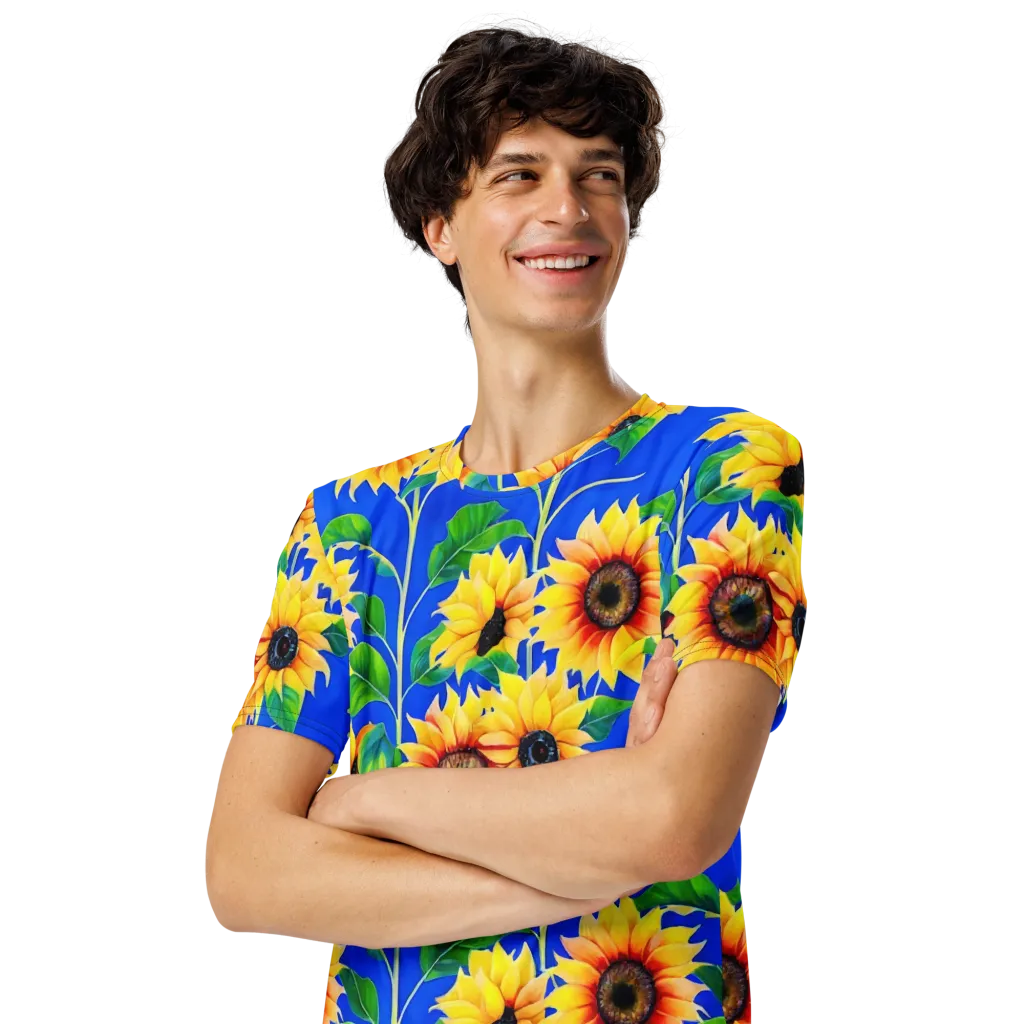 Sunlit Canopy on Men's Crew Neck T-Shirt — Front print